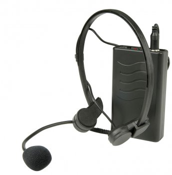 QTX VHF-HEAD, nhlavn mikrofon s bodypack vysielaom 197.32 MHz