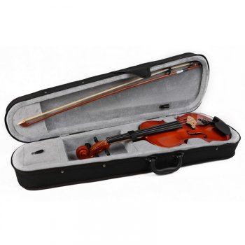 Veles-X Red Brown Acoustic Violin (Piezo) 4/4