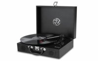 Portable vinyl-archiving  turntable with suitcase