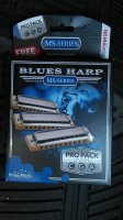 Hohner Blues Harp MS 532/20 Pro Pack (C, G, A)