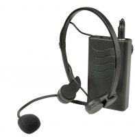QTX VHF-HEAD, náhlavní mikrofon s bodypack vysielačom 197.32 MHz