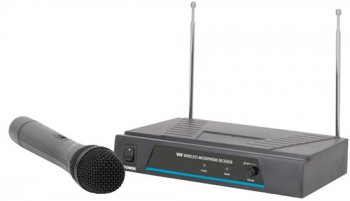 QTX VHF-1 bezdrtov mikrofon, 1 kanlov, 173,8 MHz