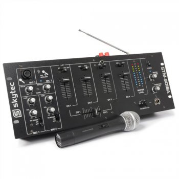 Skytec STM-3018 6 kanlov mix pult s VHF a zesilovaem