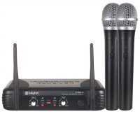 Skytec mikrofonn set VHF, 2 kanlov, 2x run mikrofon