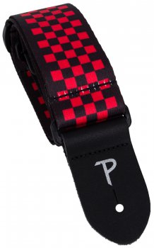 PERRI&apos;S LEATHERS 6842 Red-Black Checkers