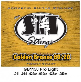 GB1150 Golden Bronze 80/20 Acoustic Pro Light