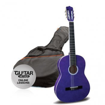 Klasick kytara paket 1/4 Ashton SPCG 14 TP Pack (fialov)