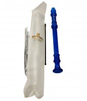 Sopránová zobcová flétna, barokní Suzuki SRE-80 TB Transparent Blue