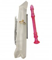 Sopránová zobcová flétna, barokní Suzuki SRE-80 TP Transparent Pink