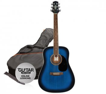 Akustick kytara paket Ashton D25 TBB Pack